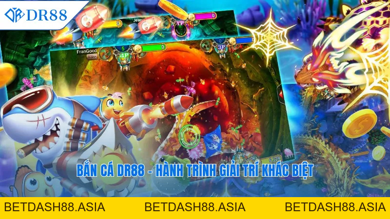 Bắn Cá DR88 - Hành Trình Trải Nghiệm Săn Cá Dưới Đại Dương - DR88 - BETDASH88.ASIA