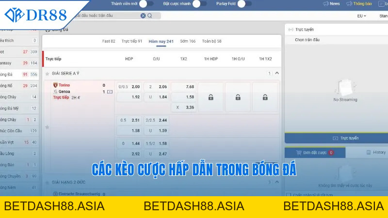 DR88 Bóng Đá – Trải Nghiệm Kèo Cược Thể Thao Siêu Đỉnh Cao - DR88 - BETDASH88.ASIA